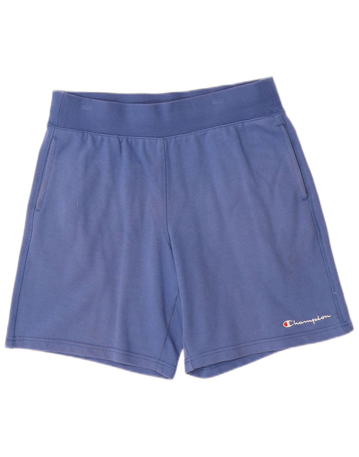 Champion Herren-Sportshorts aus mittelblauer Baumwolle
