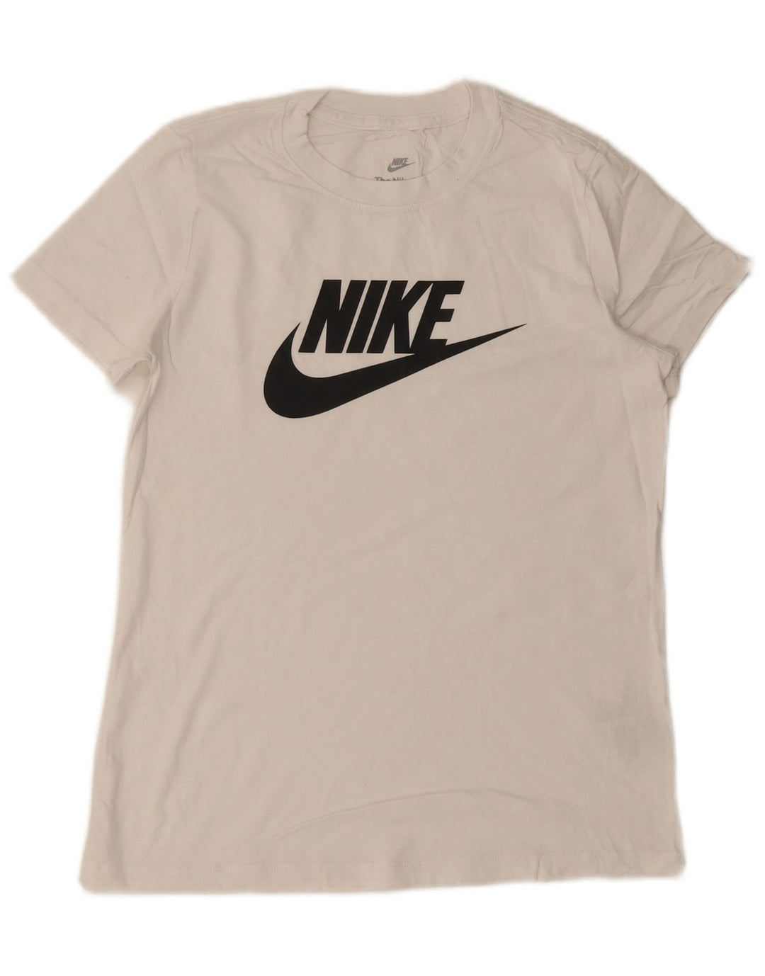 NIKE Herren-T-Shirt mit Grafik, Größe S, weiße Baumwolle