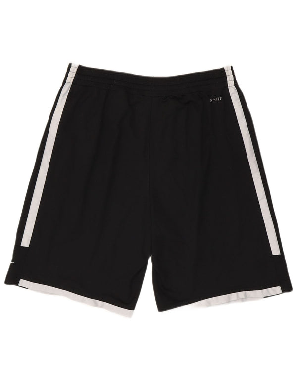 Nike Herren Dri Fit Sportshorts, Größe S, Schwarz, Farbblock-Polyester