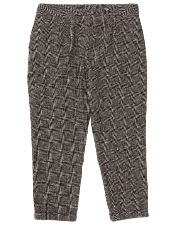 Marks & Spencer Damen-Hose, kurz geschnitten, UK 14, Größe L, W34, L24, Grau