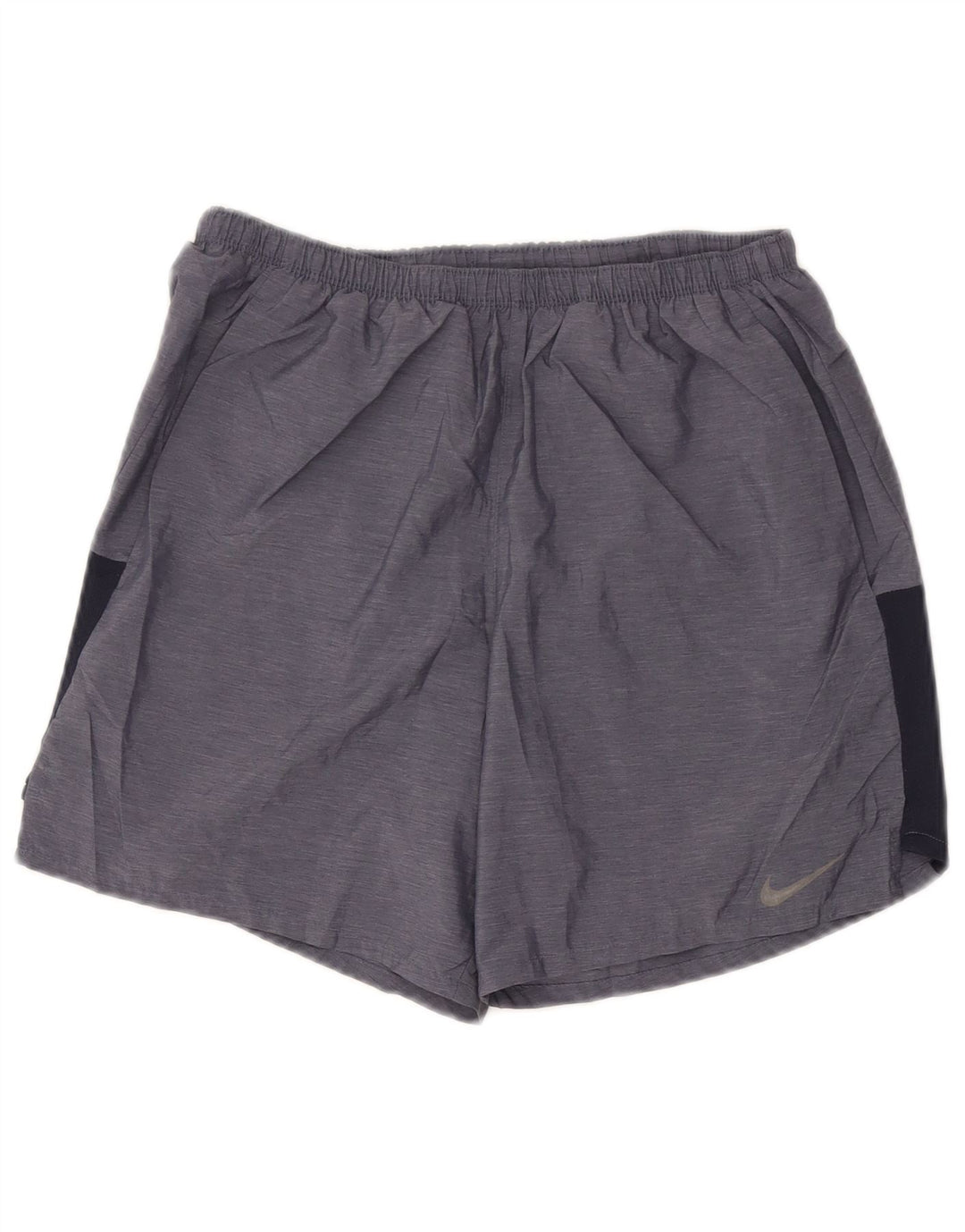 Nike Herren Dri Fit Sportshorts Mittelgraues Colourblock-Polyester