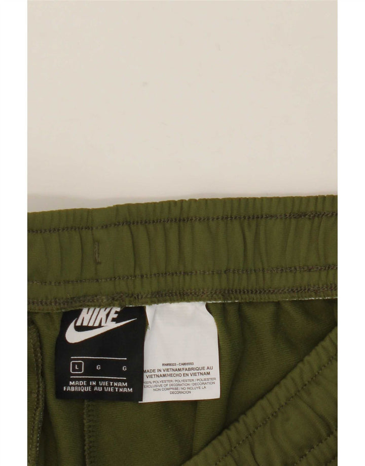 Nike Damen-Trainingshose, Jogginghose, groß, Khaki, Polyester