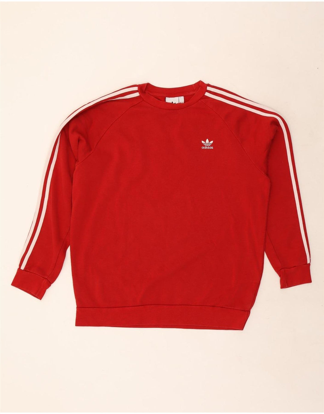 Adidas Herren Sweatshirt Pullover große rote Baumwolle