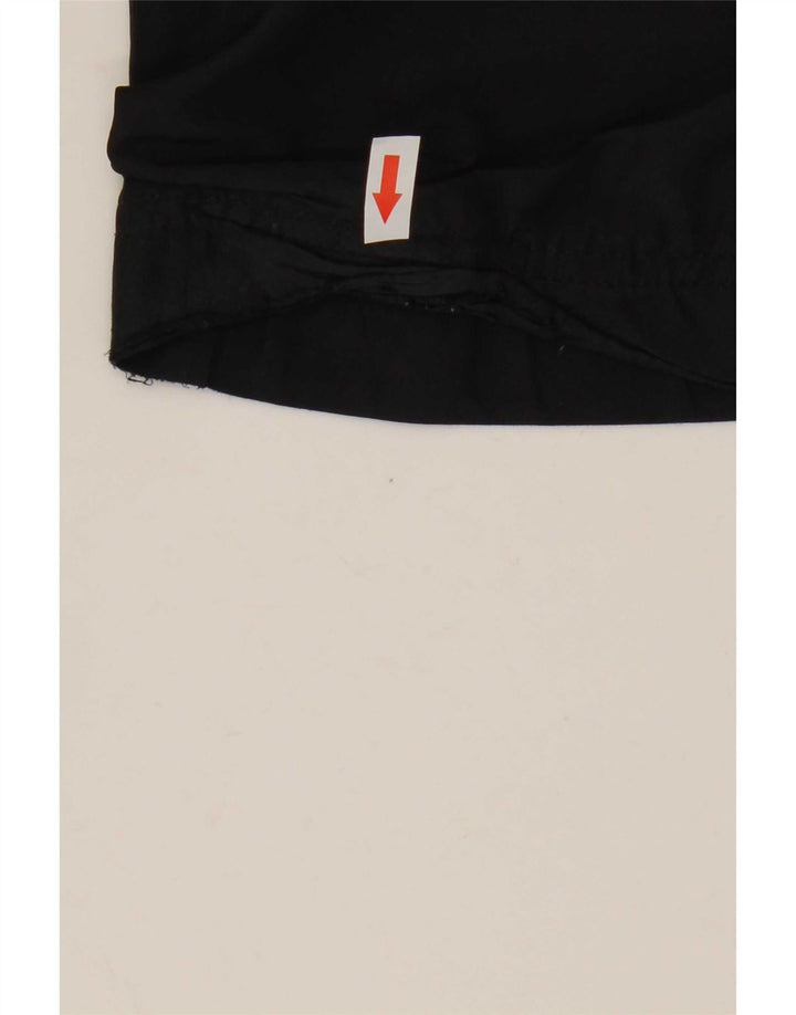 Nike Damen-Trainingshose UK 12/14 Mittelschwarzes Polyester