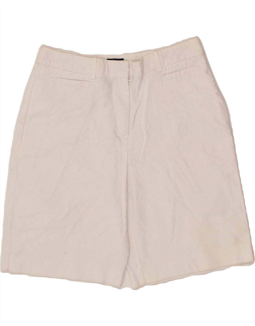 IZOD Womens Casual Shorts US 4 Small W28 White Cotton Vintage Izod and Second-Hand Izod from Messina Hembry 