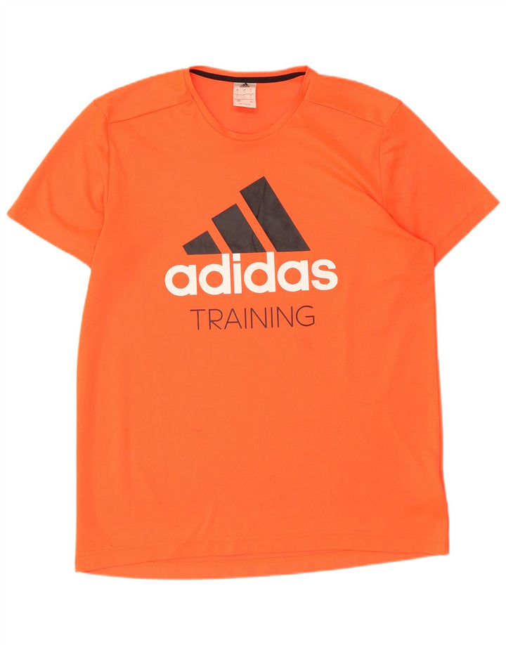 ADIDAS Herren Grafikweste Top Large Orange Polyester