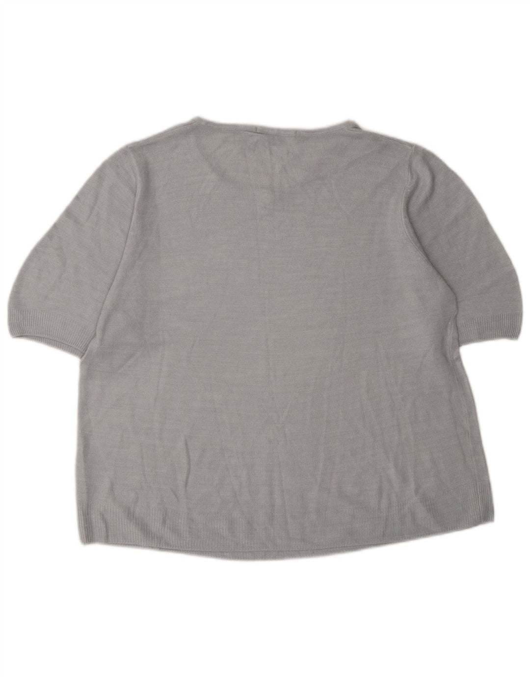 Marks & Spencer Damen-Pullover mit U-Boot-Ausschnitt, Gr. 14, Grau