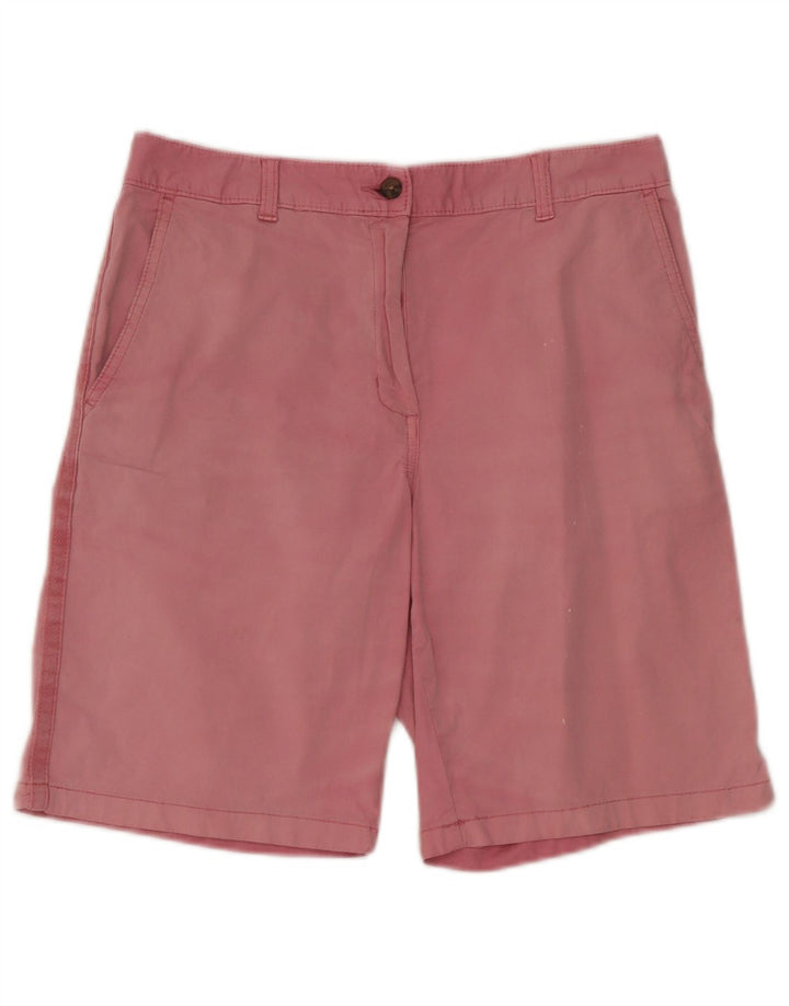 Marks & Spencer Damen Chinoshorts UK 12 Medium W32 Rosa Baumwolle