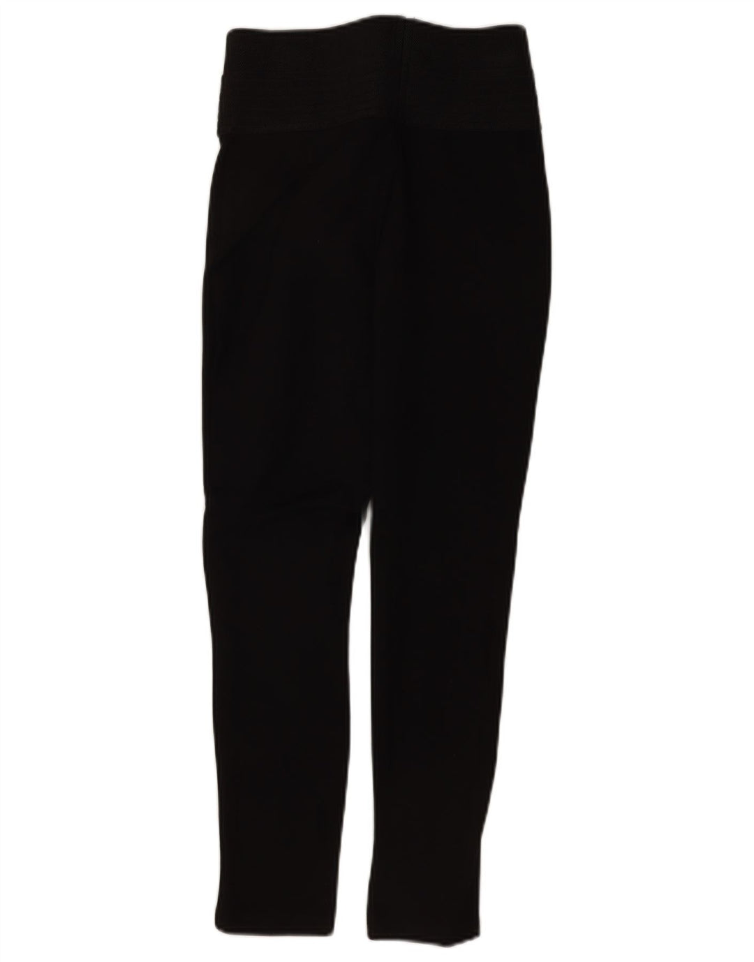 Zara Damen Crop Leggings UK 12 Medium Schwarz Polyester
