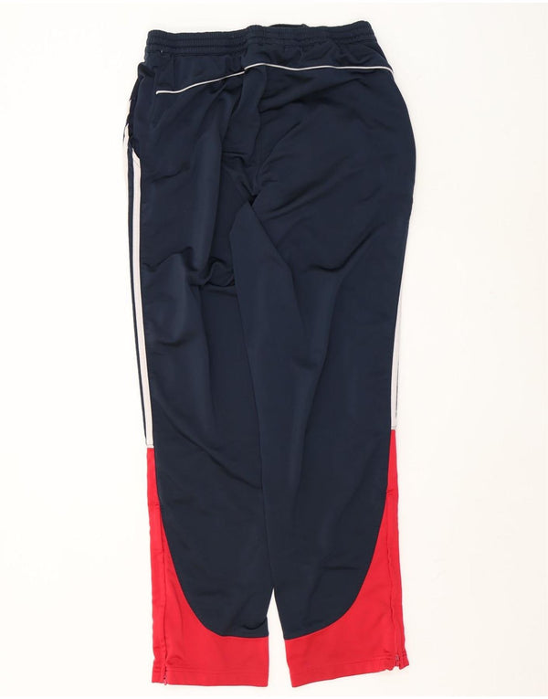 Adidas Herren-Trainingshose, Jogginghose, Größe 44/46, groß, Marineblau, Farbblock