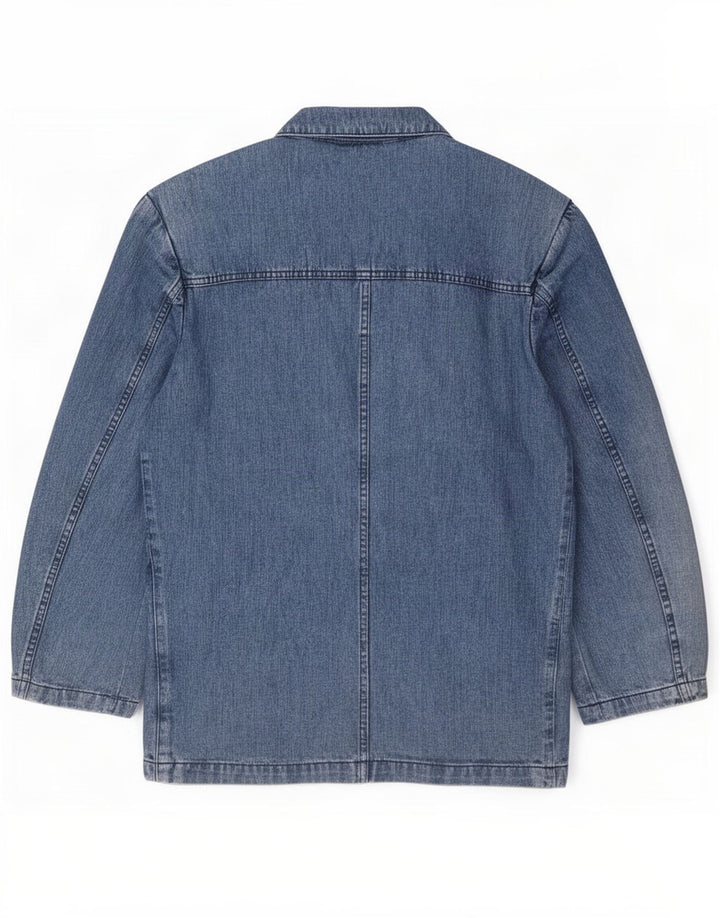 Carrera Herren-Jeansblazer mit 2 Knöpfen, UK 38, mittelblaue Baumwolle