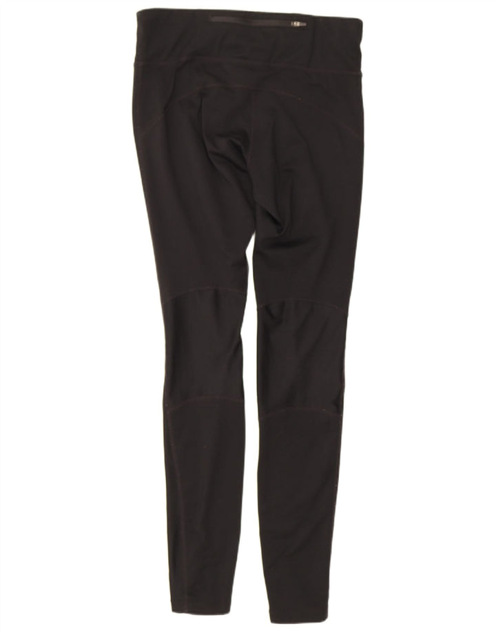 Nike Damen Dri Fit Leggings UK 8 Small Schwarz Polyester