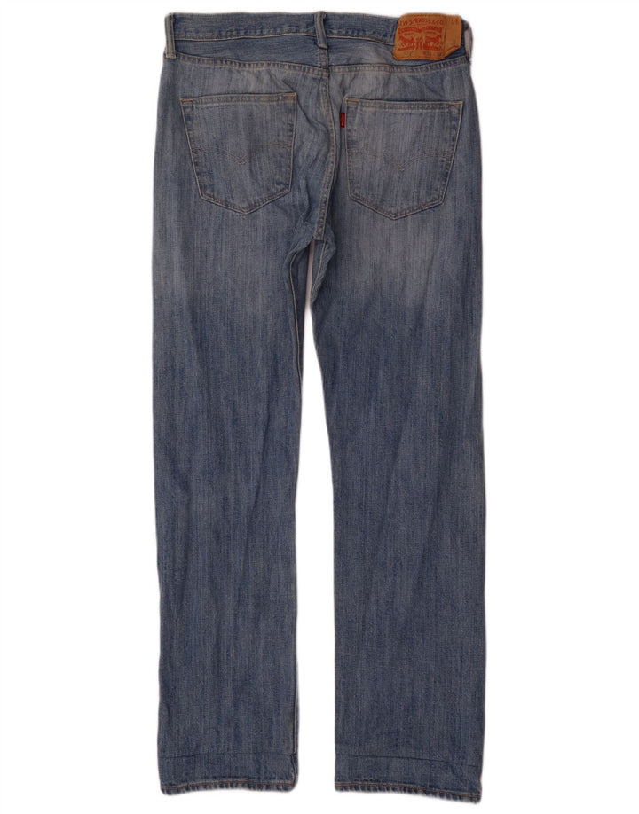 Levi's Herren 501 Straight Jeans W32 L32 Blaue Baumwolle