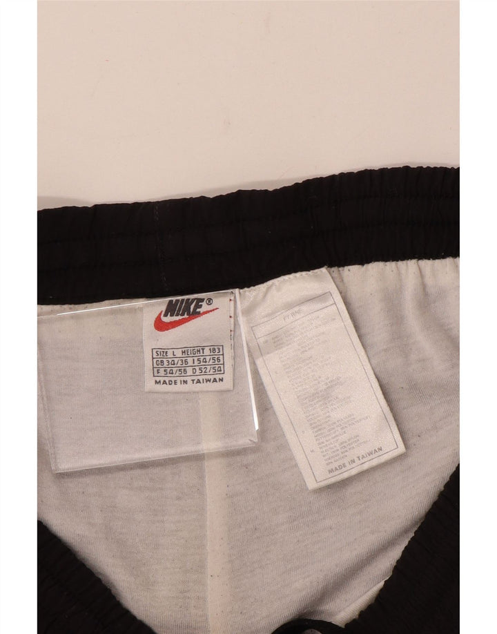 Nike Herren-Trainingshose, Jogginghose, Größe L, Schwarz, Polyester
