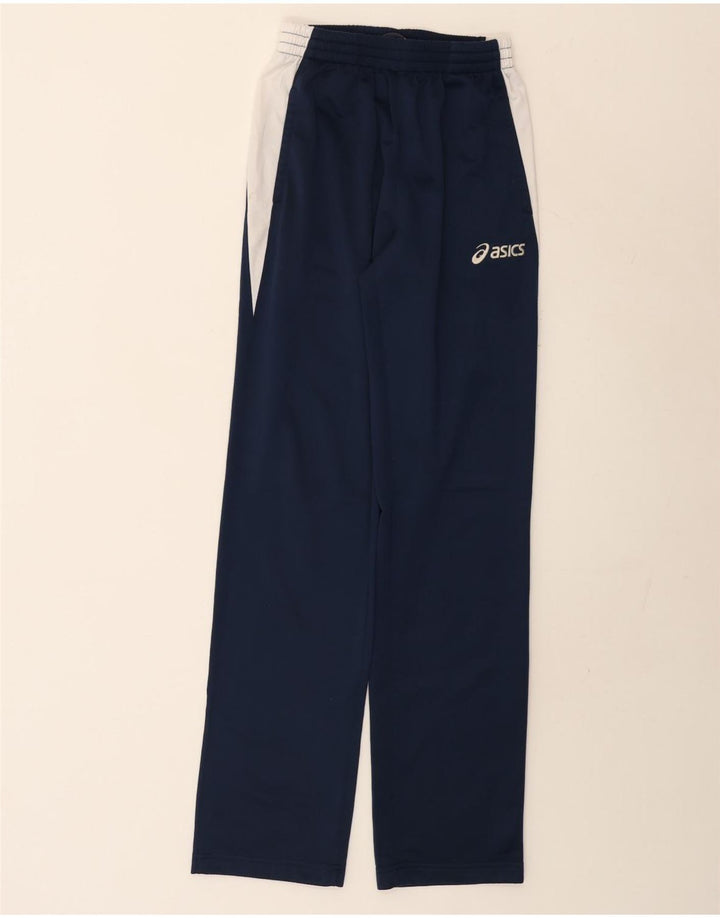 Asics Damen-Trainingshose, UK 12, mittleres Marineblau, Farbblock