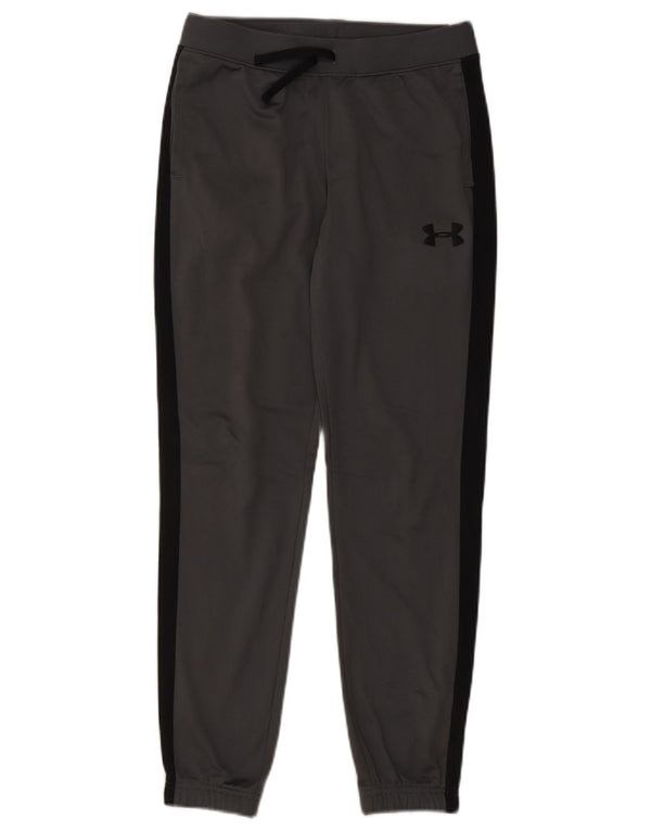 Under Armour Jungen-Trainingshose, Jogginghose, 11–12 Jahre, Größe L, Grau