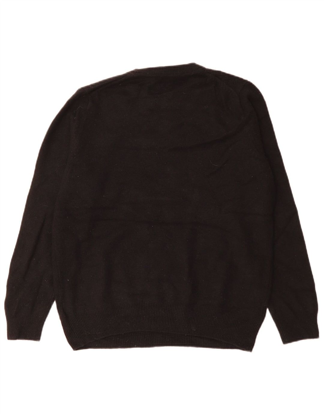 Marks & Spencer Damen-Pullover mit Rundhalsausschnitt, Gr. 12, mittelschwarz