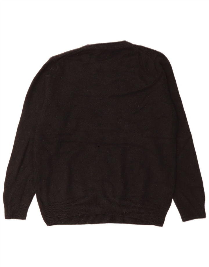 Marks & Spencer Damen-Pullover mit Rundhalsausschnitt, Gr. 12, mittelschwarz