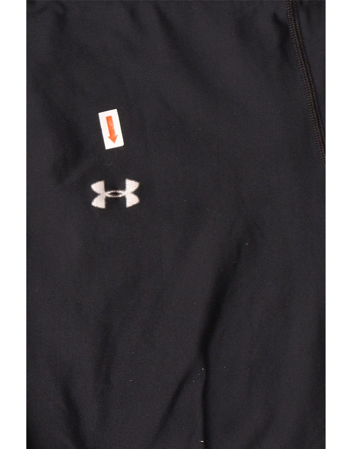 UNDER ARMOUR Damen Leggings UK 12 Medium Schwarz