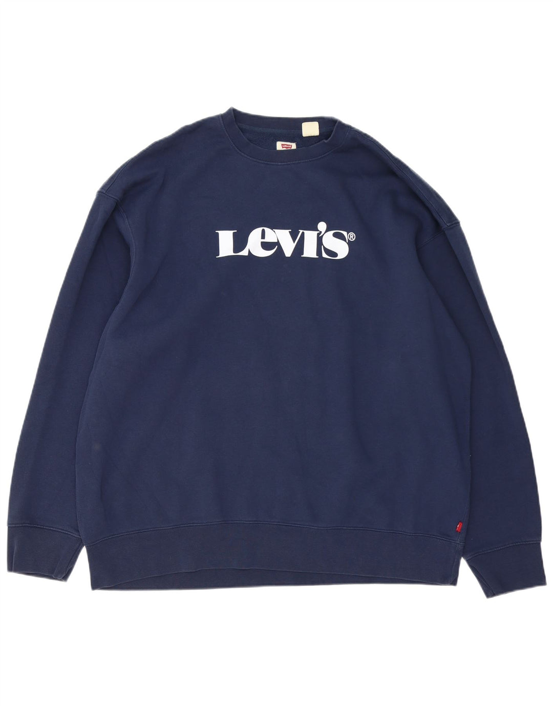 Levi's Herren Relaxed Graphic Sweatshirt Pullover XL Marineblau Baumwolle