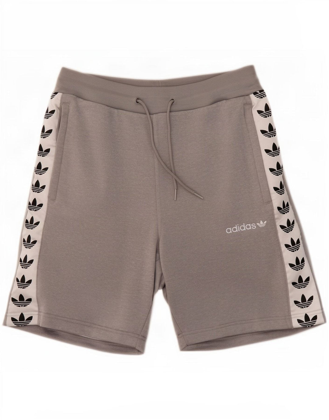 Adidas Herren Graphic Sport Shorts Mittelgraues Colourblock-Polyester
