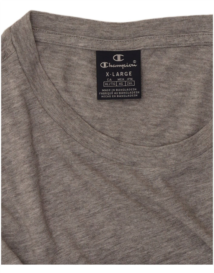 CHAMPION Mens T-Shirt Top XL Grey