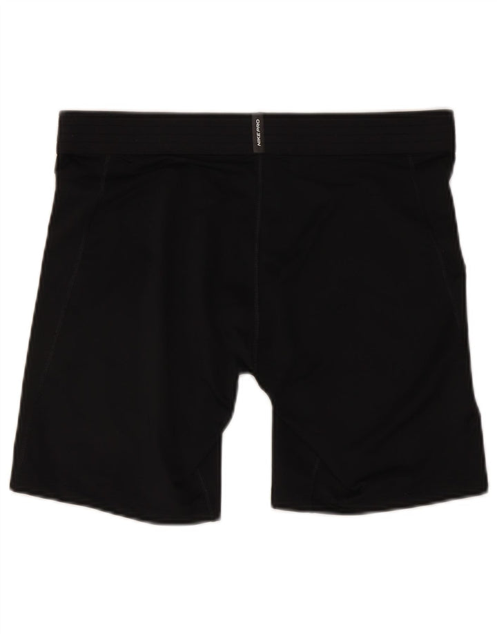 Nike Herren Tight Fit Graphic Sport Shorts 2XL Schwarz