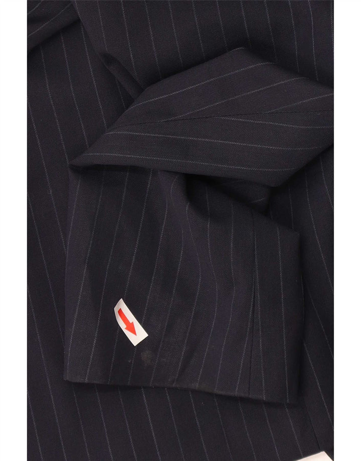 Marks & Spencer Herren-Blazer IT 42 Medium Navy Blue Nadelstreifen