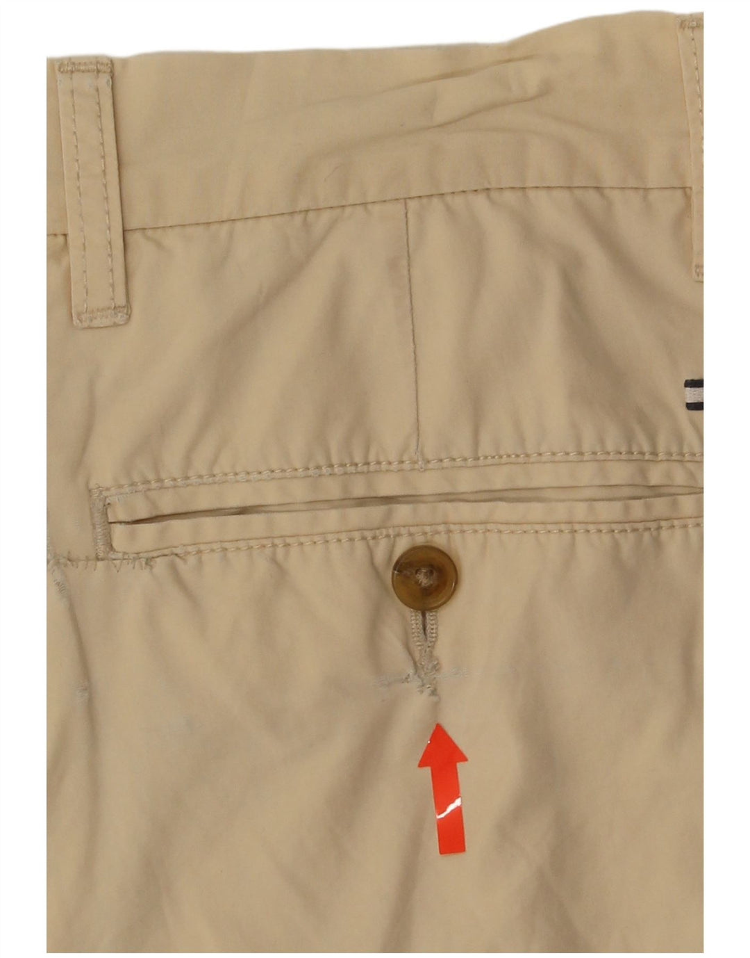 Tommy Hilfiger Damen Chinoshorts W32 Large Beige