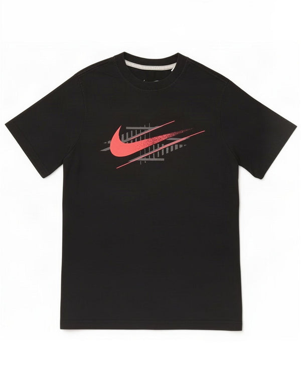Nike Boys Graphic T-Shirt Top 10–11 Jahre Medium Black