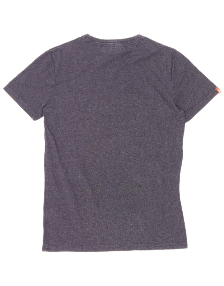 Superdry Herren-T-Shirt mit Grafik, Größe S, Marineblau, Baumwolle