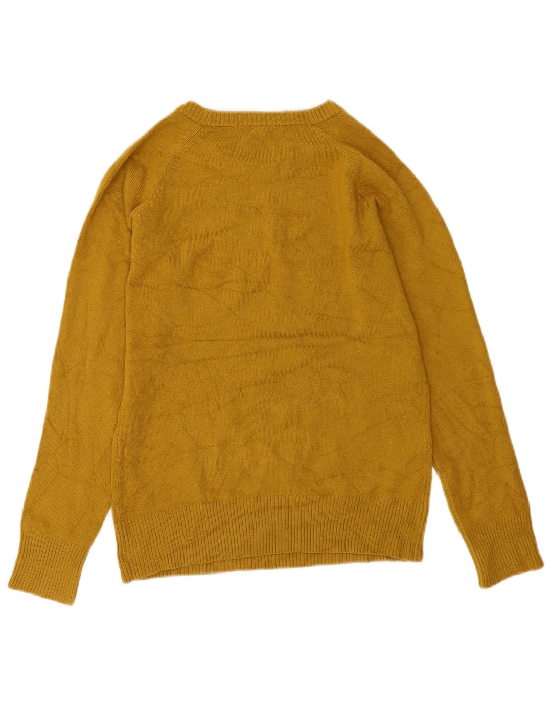 French Connection Damen-Pullover mit U-Boot-Ausschnitt, Gr. 12, Mittelgelb