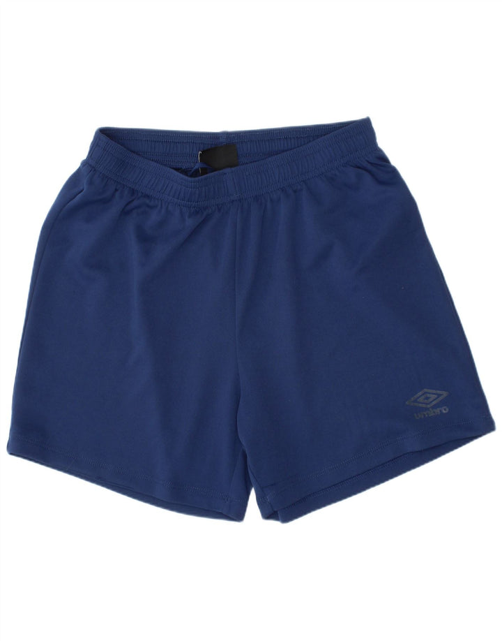 Umbro Sportshorts für Jungen, 11–12 Jahre, groß, marineblau, Polyester