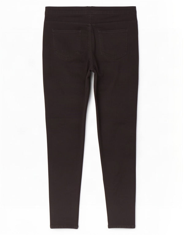 Marks & Spencer Damen Jegging-Jeans UK 16 Large W34 L28 Schwarze Baumwolle