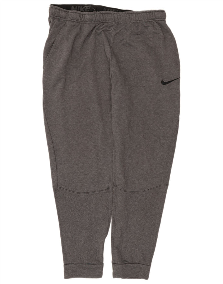 Nike Herren Dri Fit Trainingshose Jogger XL Grau