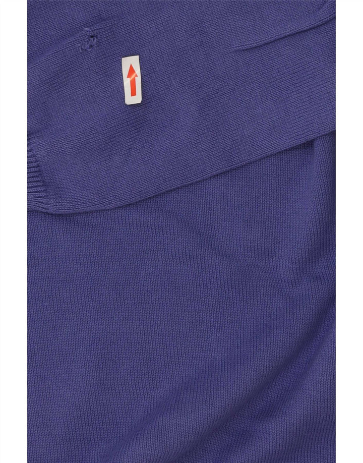 Marks & Spencer Herren-Pullover, reguläre Passform, Rundhalsausschnitt, Größe L, Lila