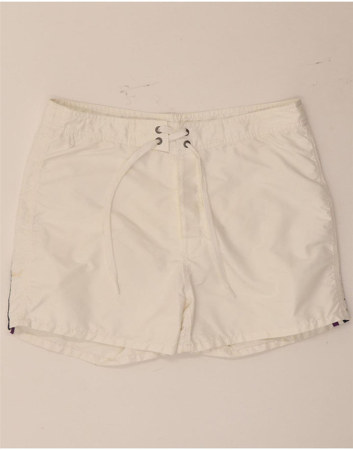 Sundek Herren-Badeshorts, groß, aus weißem Polyester
