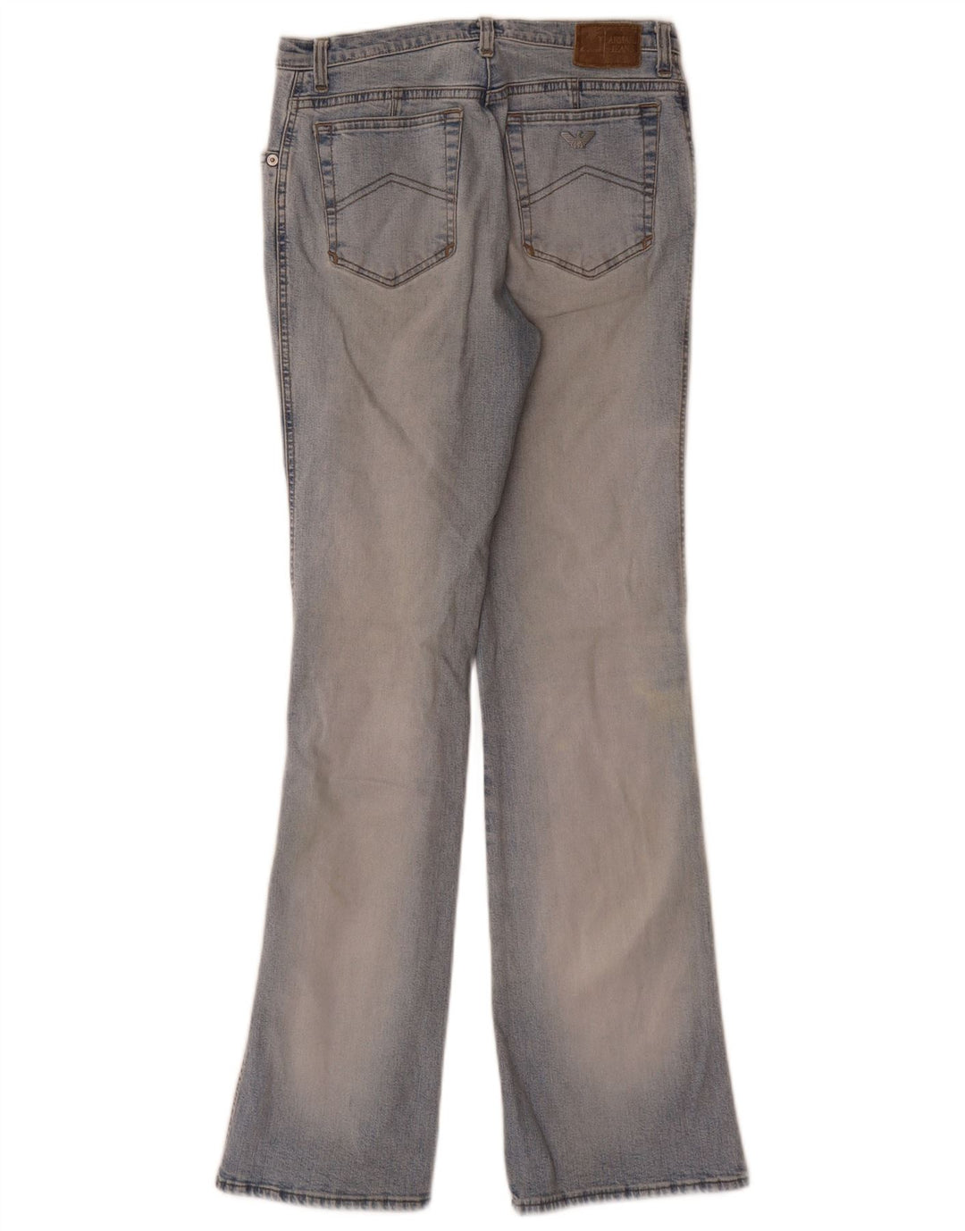 Armani Junior Mädchen Bootcut Jeans 15-16 Jahre W28 L33 Blau