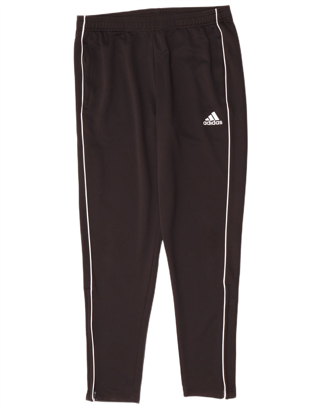 Adidas Herren-Trainingshose, groß, aus schwarzem Polyester