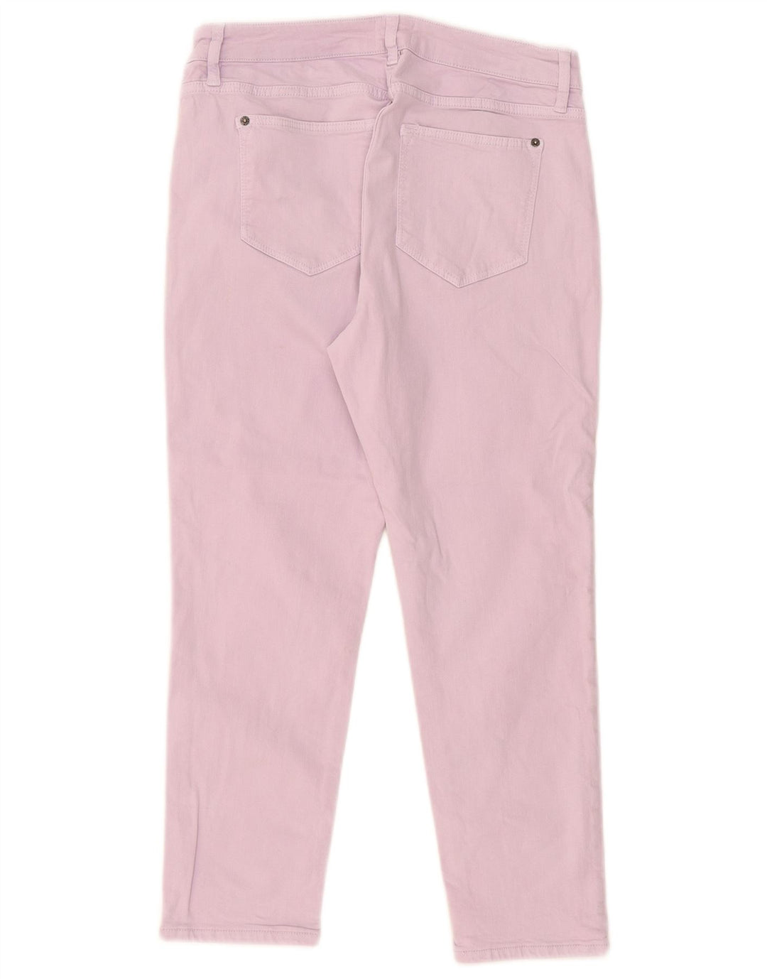 White Stuff Damen Crop Straight Jeans W30 L25 Lila Baumwolle