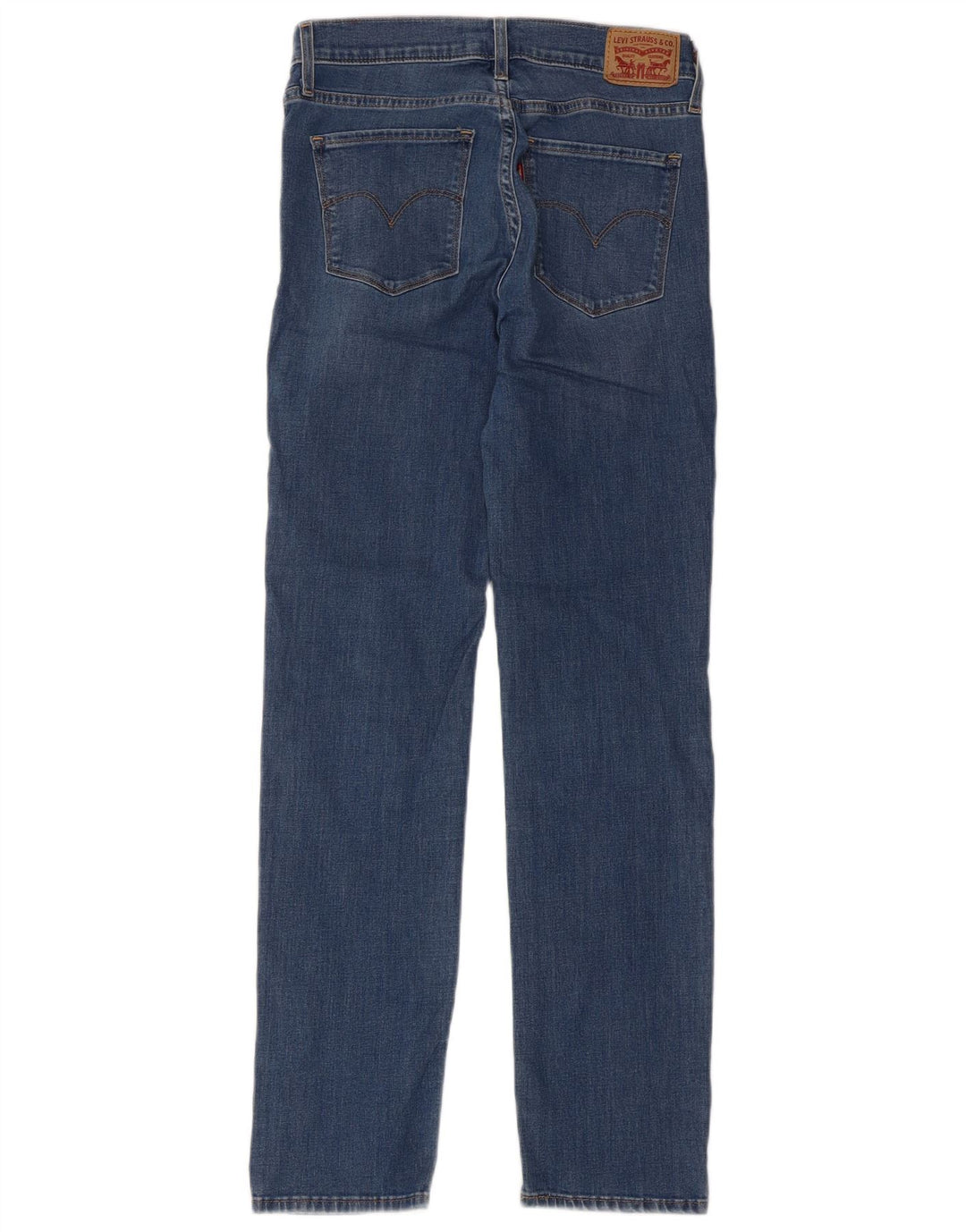 Levi's Damen 312 Shaping Slim Jeans W26 L30 Blaue Baumwolle