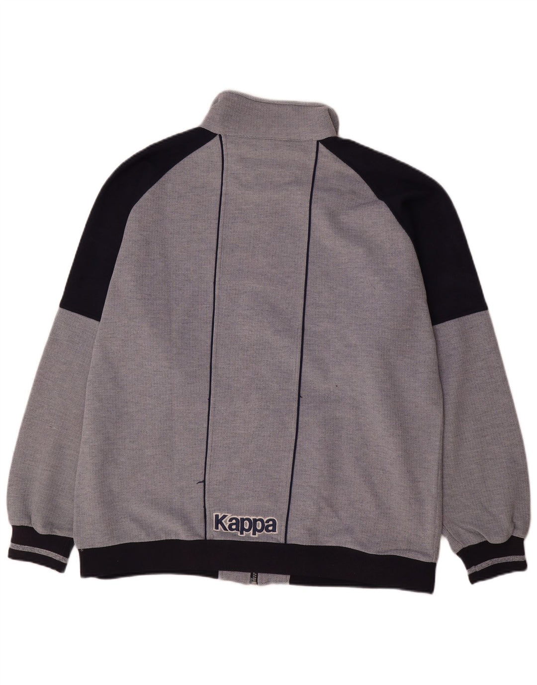Kappa Herren Graphic Trainingsanzug Top Jacke XL Grau Polyester
