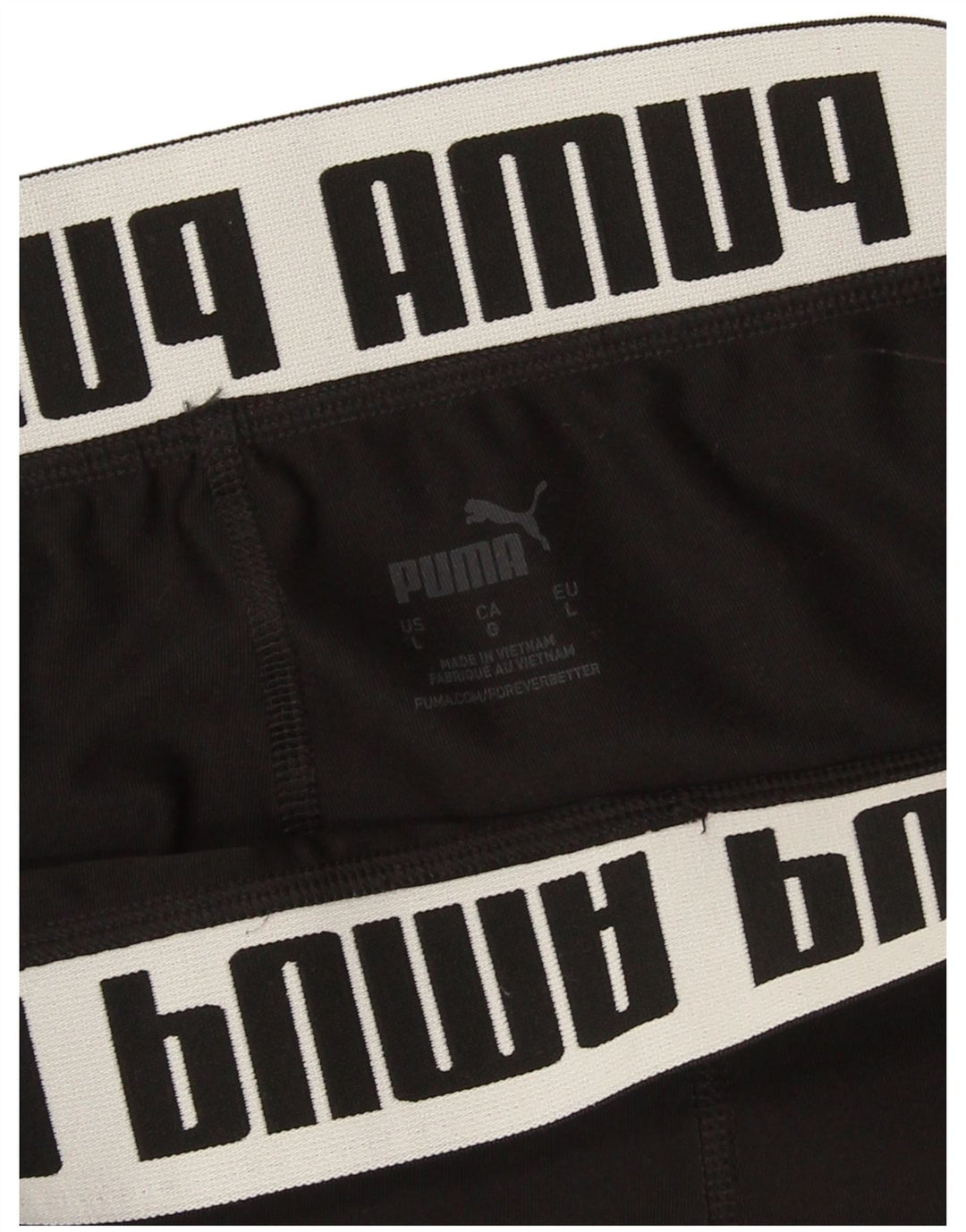 Puma Damen Graphic Crop Leggings UK 14 Large Schwarz