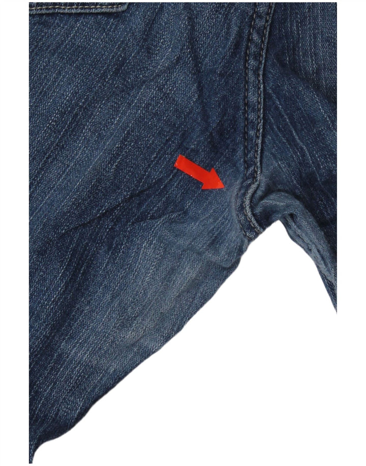 Levi's Damen 518 Super Low Bootcut Jeans W30 L30 Blaue Baumwolle