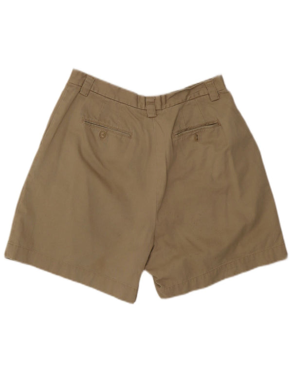 Gap Damen klassische Chino-Shorts mit hoher Taille und Pegged, UK 10, Größe S, W27, Khaki