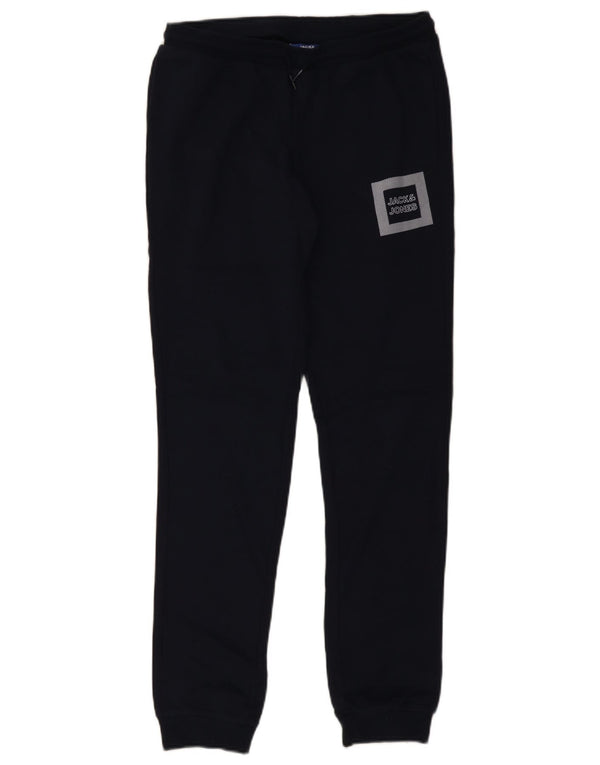 Jack & Jones Jungen-Trainingshose, Jogginghose, 15–16 Jahre, marineblaue Baumwolle