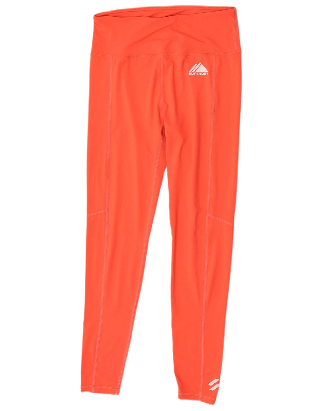 Superdry Damen Leggings UK 16 Large Orange Polyester