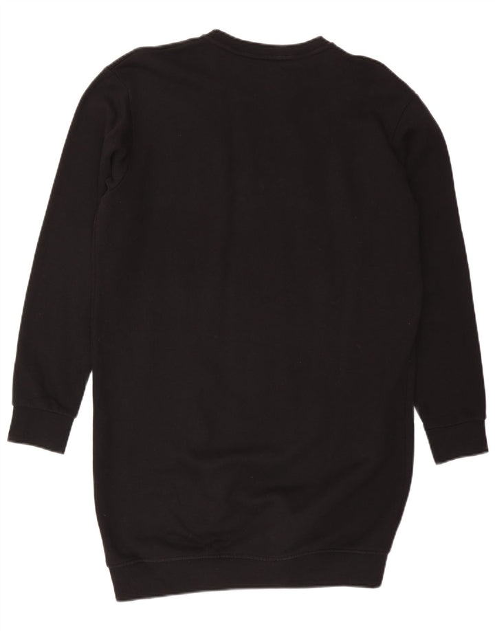 Pyrex Damen-Sweatshirt-Pulloverkleid in Übergröße, Gr. 10, Größe S, Schwarz, Baumwolle