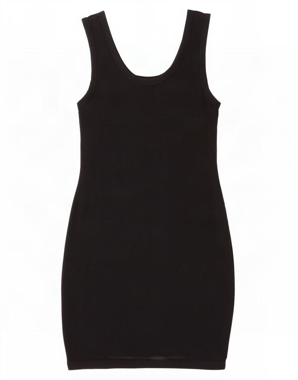 Ärmelloses, figurbetontes Damenkleid von Zara, Gr. 12, mittelschwarz