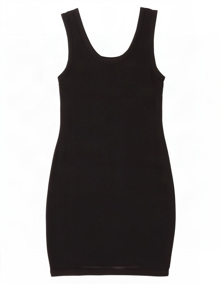 Ärmelloses, figurbetontes Damenkleid von Zara, Gr. 12, mittelschwarz